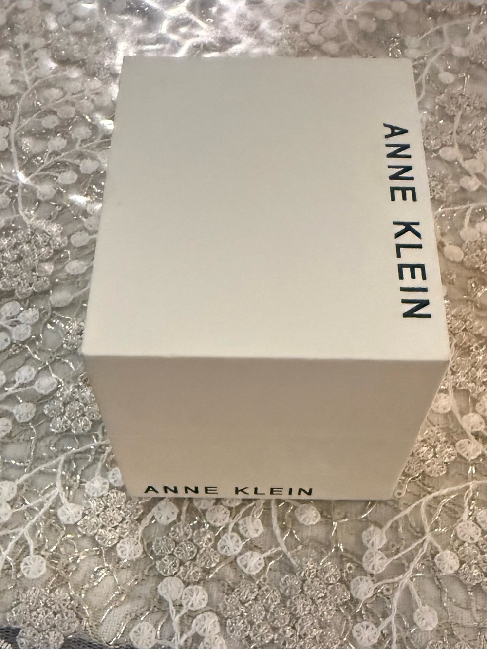Anne Klein Silver and Gold Accent Women's Bracelet Watch